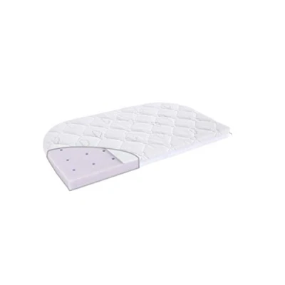 Abbildung von Babymatratze Kleine Matratze Brise Light, 42x80, 43x85cm und weitere Größen, Träumeland, 6 cm hoch, Matratze, abgerundet, Allergiker geeignet (Hausstauballergiker)