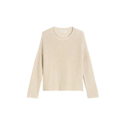 Abbildung von Marc O&#039;Polo Strickpullover, Damen, Größe: Medium, Sandy melange