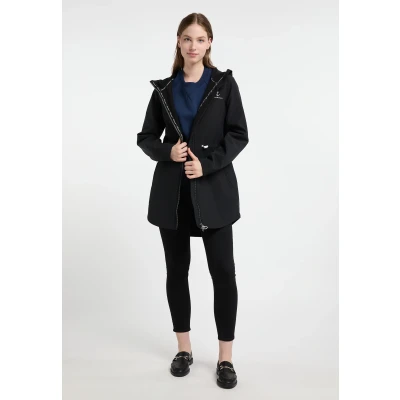 Abbildung von DREIMASTER maritim Damen Softshelljacke L / Schwarz 94% Polyester 6% Elasthan