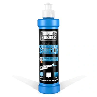 Abbildung von Garage Freaks Versiegelung, Polituren &amp; Wachs made by menzerna 250 ml Autopolitur (Wax Sealant, Protection CARNAUBA Shield), SHIELD WACHSVERSIEGELUNG