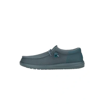 Abbildung von Heydude Wally FUNK MONO Sportlicher Schnürer, Herren, Größe: 40, Blue Schuhe