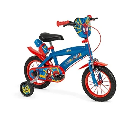 Abbildung von TOIMSA Unisex Kinder Bicicleta 12&quot; Spiderman Huffy (3/5 Años) Fahrrad, bunt, Klein