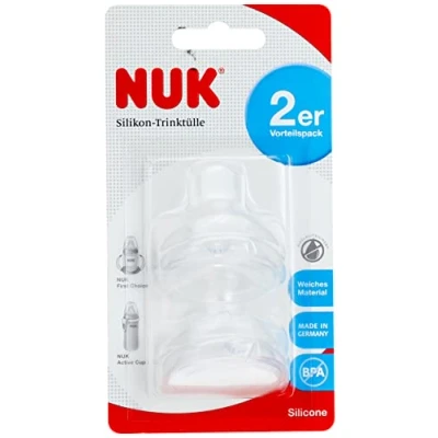 Abbildung von NUK Trinksauger First Choice Soft Trinktülle, kombinierbar mit allen Flaschen