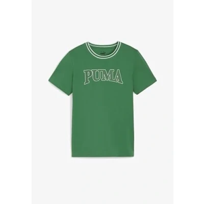 Abbildung von Puma Squad TEE Tshirt print, Damen, Größe: Medium, Archive green