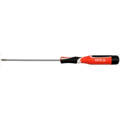 Abbildung von YATO YT 25833 Schraubendreher PH00 50 matt verchromt