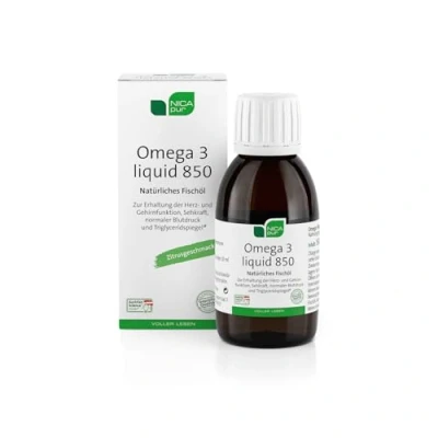 Abbildung von Nicapur Omega 3 Liquid 850 Flüssigk.z.Ei 150 ml