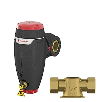 Abbildung von Flamco Schmutzfänger G1 1/4&#039; XStream Clean Anschluss (DN32) 1/4&#039;&#039;F