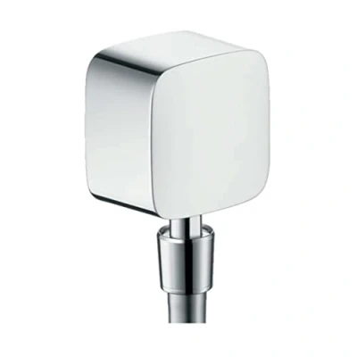 Abbildung von hansgrohe Fixfit Schlauchanschluss, mit Rückflussverhinderer, Chrom
