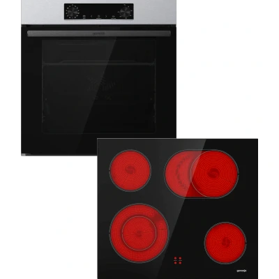 Abbildung von GORENJE Backofen Set &quot;Pacific Basic 2021&quot;, BOSB737OTX, mit 1 fach Teleskopauszug, Aqua Clean