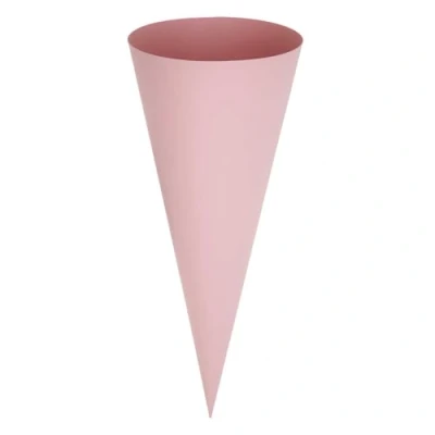 Abbildung von CREATIV DISCOUNT Schultüten Rohling rund geklebt, 70 cm, Rosa