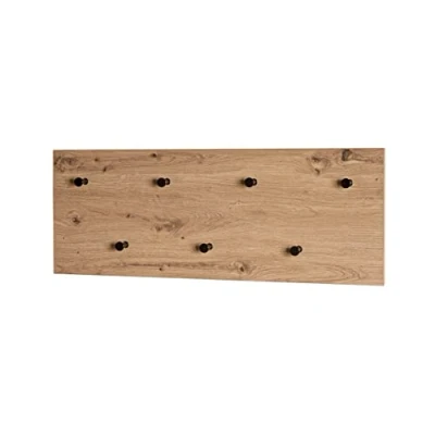 Abbildung von HAKU Garderobe Möbel Wandgarderobe (BHT 80x5x30 cm) BHT cm bunt