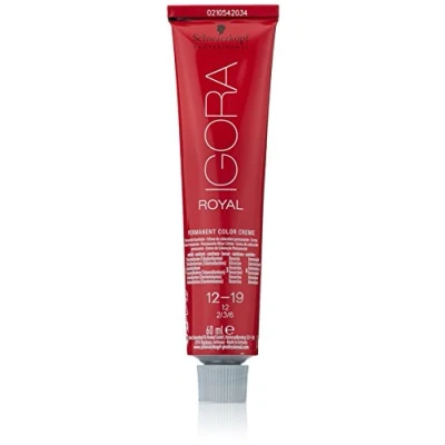 Abbildung von Schwarzkopf Igora Royal 12/19 Spezialblond Cendr&eacute; Violett 60 ml