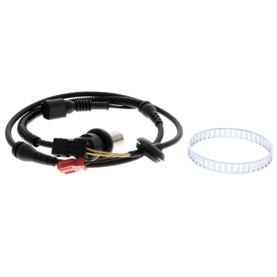 Abbildung von VEMO V10 72 7801 ABS Sensor Vorderachse mit Dichtung Sensorring Induktivsensor, passiver 1300 960 12 AUDI: A4 B5 Limousine, Avant