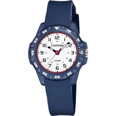 Abbildung von CALYPSO WATCHES Quarzuhr Junior Collection, K5821/1, Armbanduhr, Kinderuhr, bis 10 bar wasserdicht, ideal als Geschenk