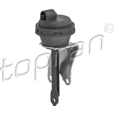 Abbildung von TOPRAN 116 512 Steuerklappe, Luftversorgung pneumatisch mit Halter AUDI: A6 C6 Avant, A3 Sportback, Schrägheck, VOLKSWAGEN: Touran I