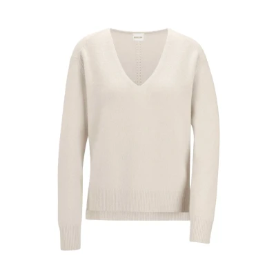 Abbildung von MADELEINE Strickpullover Kaschmir Pullover mit V Ausschnitt