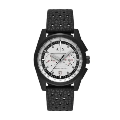Abbildung von Armani Exchange Herren Analog Quarz Uhr mit Gummi Armband AX2865