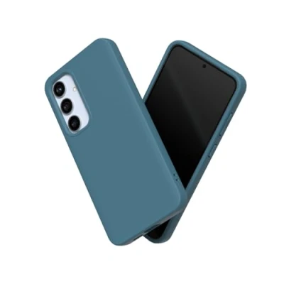Abbildung von RhinoShield Case kompatibel mit [Galaxy S24+] SolidSuit Stoßdämpfende &amp; schlanke Schutzhülle Premium Finish 3.5 Meter Fallschutz Ozeanblau