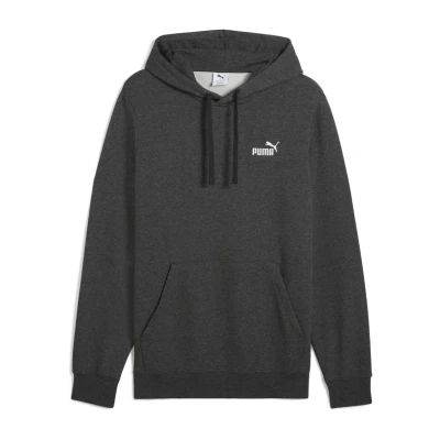 Abbildung von PUMA Essentials Small No. 1 Logo Hoodie Herren, Kleidung, Dark Grau Heather, XS