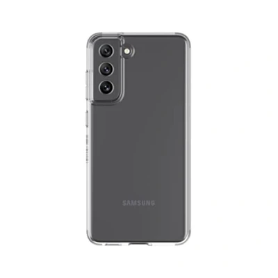 Abbildung von tech21 Evo Lite für Samsung Galaxy S21 FE 5G Handyhülle mit 2,4 m Fallschutz klar