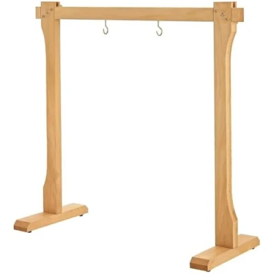 Abbildung von Sonic Energy Holz Gong Ständer Zubehör für Gongs und Tam Tams bis 86 cm Buche, natur (TMWGS M)