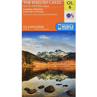 Abbildung von The English Lakes South Western Area: Coniston, Ulverston &amp; Barrow in Furness (OS Explorer)