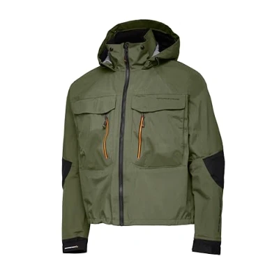 Abbildung von Savage Gear SG4 Wading Jacket M Olive Green Angeljacke