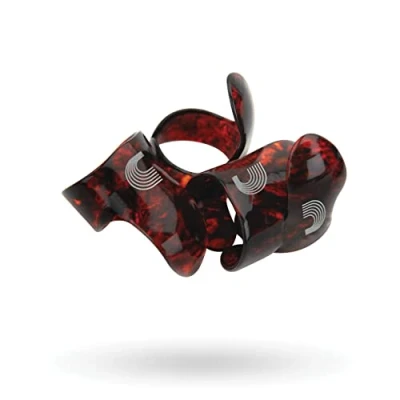 Abbildung von Planet Waves 4CSH6 50 Finger Picks Celluloid Shell in Large