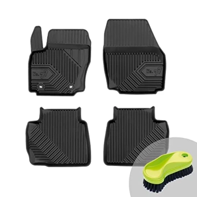 Abbildung von FROGUM No.77 Gummimatten Ganzjahresset von Auto Fußmatten Autofussmatten für Ford Mondeo IV 2007 2014 Langlebiges TPE Material