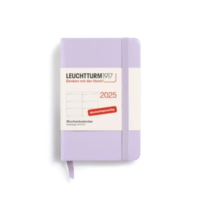 Abbildung von LEUCHTTURM1917 370558 Wochenkalender Mini (A7) 2025, Lilac, Deutsch