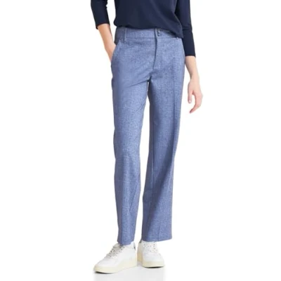 Abbildung von Street One Casual FIT Stoffhose, Damen, Größe: 42x30, Blau