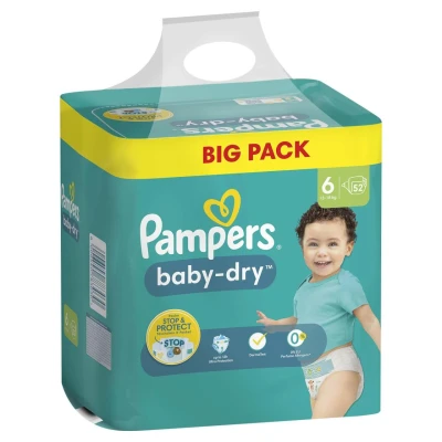 Abbildung von Pampers® Windeln Baby Dry Größe 6 52ST für Kids und Teens (4 12 Jahre)