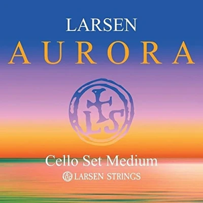 Abbildung von LARSEN STRINGS Cello Saiten Aurora Satz 4/4 Medium