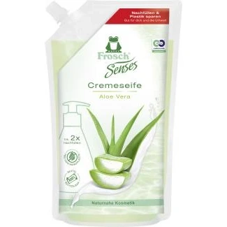 Abbildung von Frosch Senses Cremeseife Aloe Vera Nachfüllbeutel