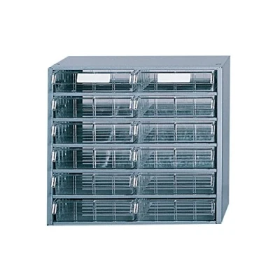 Abbildung von neoLab 2 1314 Kleinteilemagazin mit 12 Schubladen 175 mm x 92 59