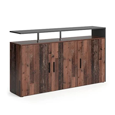 Abbildung von Vicco Highboard Amato, Antikholz, 160 x 91.6 cm