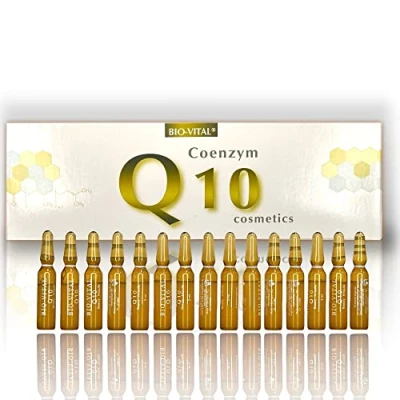 Abbildung von Original Luxuriöse Ampullen für strahlende Haut 15 x 2ml Anti Aging Regeneration Dekollete, Hals &amp; Gesicht (Coenzym Q10)