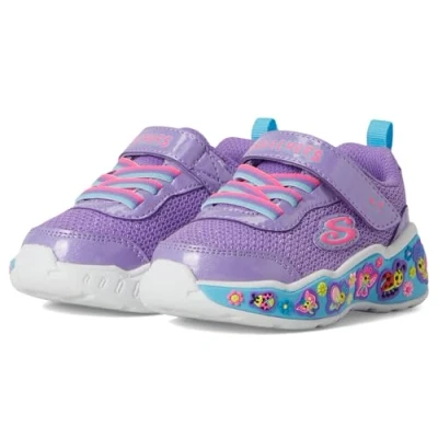 Abbildung von Skechers Jungen Mädchen Play Scene Fun Squad Sneaker, violett, 23 EU
