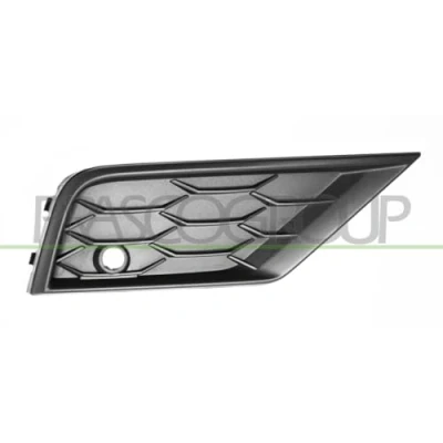 Abbildung von PRASCO VG8102013 Lüftungsgitter mit Sensorhalter Loch/Löchern für Einparkhilfe vorne rechts VOLKSWAGEN: Tiguan II