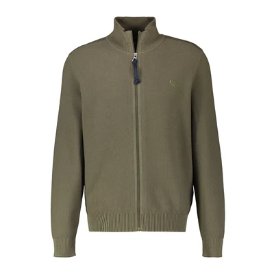 Abbildung von LERROS Strickjacke, Mit Stehkragen und Reißverschluss