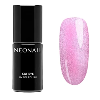 Abbildung von NEONAIL UV Nagellack 7,2 ml Rosa Satin Ruby Cat Eye Farben Lack Glitter Gel Nägel Nageldesign Shellack