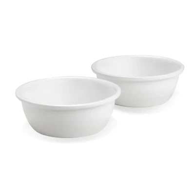 Abbildung von PiuPet® Katzennapf 2er Set I 250ml Spülmaschinenfest Ersatz Fressnäpfe für Katzen &amp; Kleine Hunde Fressnapf Katze Keramik Napf Futternapf und Wassernapf