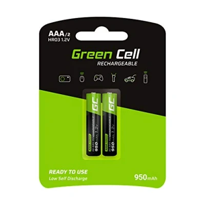 Abbildung von Green Cell PRO Stck AAA Akku 950mAh GR07 Schwarz