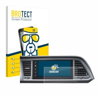 Abbildung von BROTECT Schutzglas für Seat Cupra Ateca Facelift 2021 MiB 3 Schutzfolie Panzer Folie Glas [Extrem Kratzfest 9H, Anti Fingerprint, Ultra Transparent]
