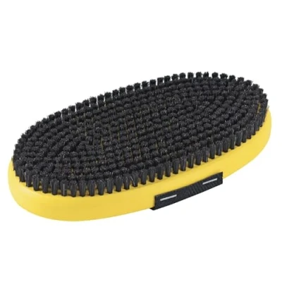 Abbildung von TOKO Base Brush oval Horsehair with strap Ski und Snowboard Pflegewerkzeug