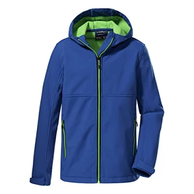 Abbildung von killtec Jungen Softshell Jacke mit Kapuze KOW 202 BYS SFTSHLL JCKT, blau, 128, 38568 000