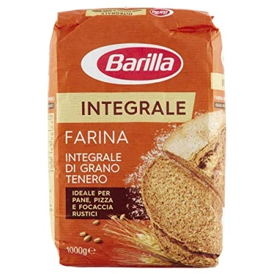 Abbildung von Farina Barilla Integrale Vollkorn per Pizza Napoli Pizzamehl Mehl 1kg