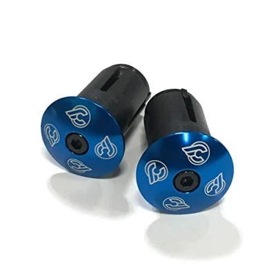 Abbildung von Cinelli Unisex Bar End Expander Plugs blau Universal
