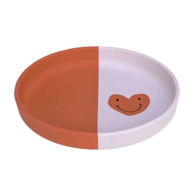 Abbildung von LÄSSIG Baby Silikon Kinderteller/Silicone Plate Happy Rascals Heart