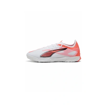 Abbildung von Puma Ultra 5 Match TT Fußballschuh Halle White blackglowing red, Größe: 39, black glowing red Kunststoff/textil